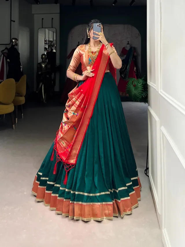 Paithani Collection – Heritage Woven in Elegance - Best lehenga choli for Premium Collection
