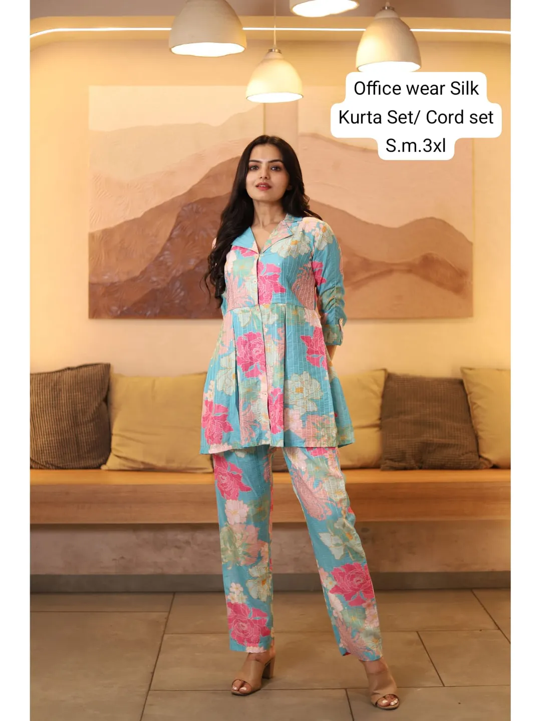Premium Kurti Pant Set – Office & College Wear - Best suit set for Premium Collection