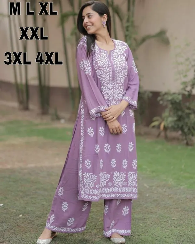 Designer Top & Palazo Set