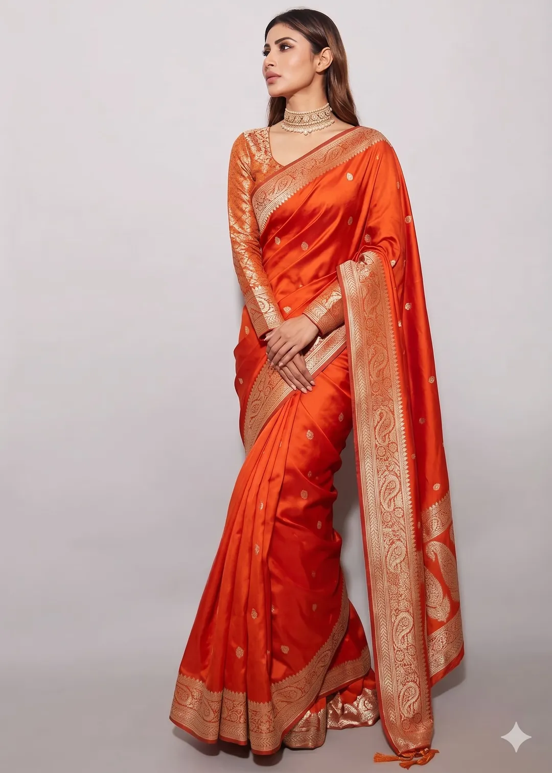 Pure heavy Banarasi soft silk Saree