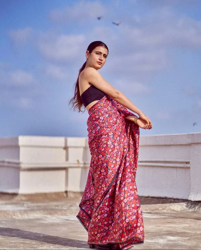 Designer Japan Satin Saree - Best saree for Festive