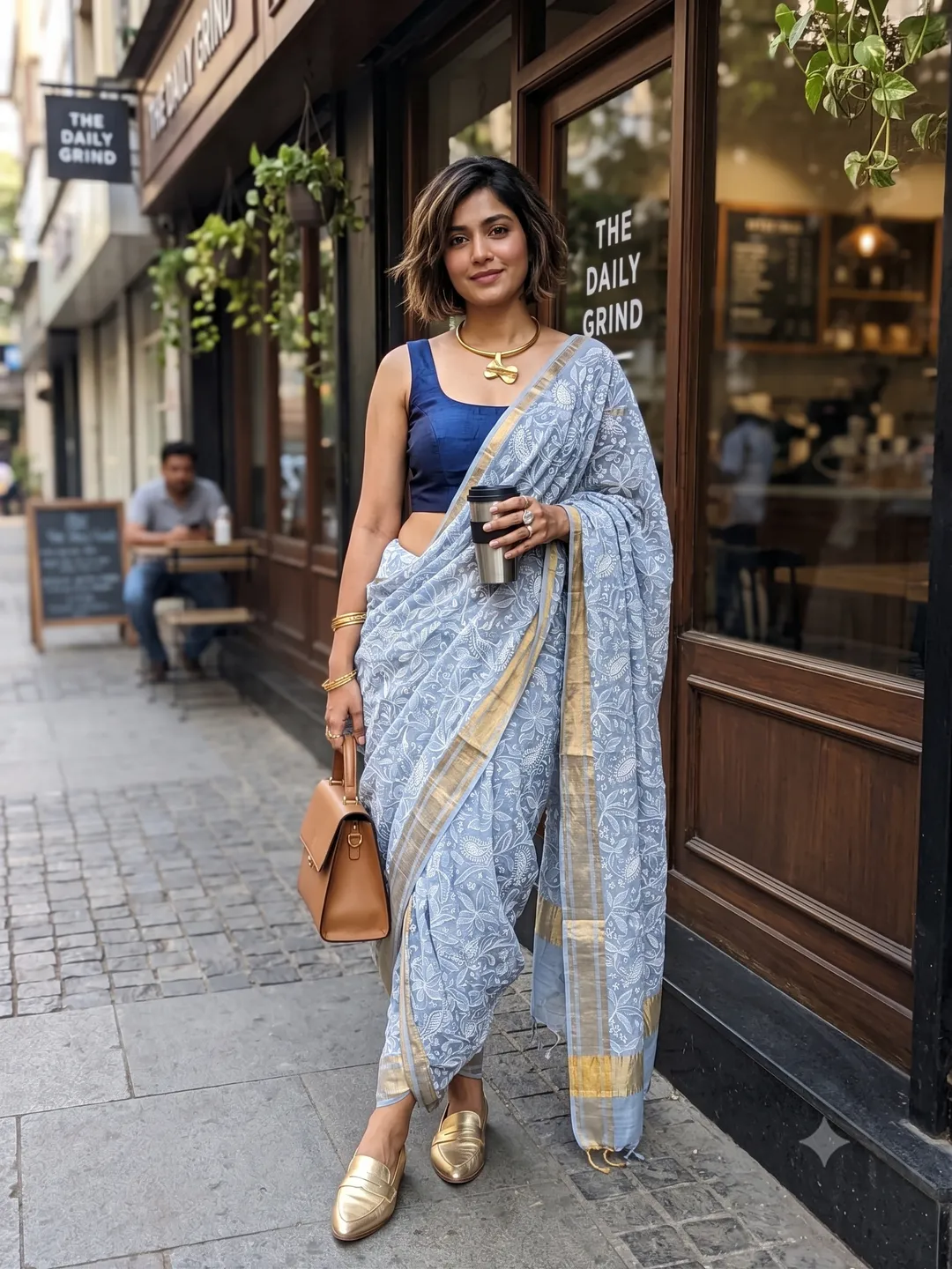 Banarasi Handloom Party & Daily Wear Kota Check Silk Saree - Premium Banarasi Handloom Kota Check Silk Saree Online India - Buy at ₹1899 - Image 1