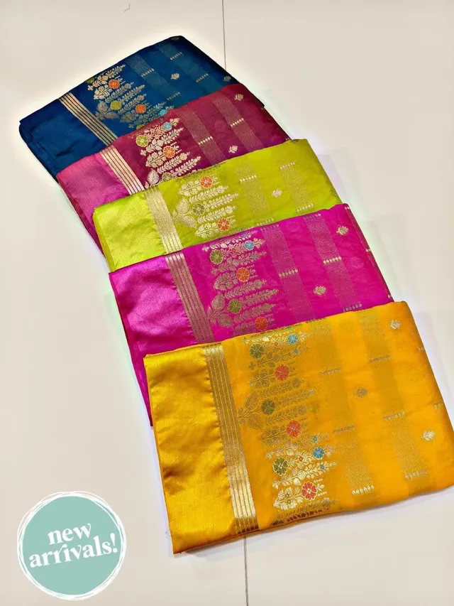 City of Banaras - Banarasi Daybal Rao Mango Soft Silk Saree - View 7