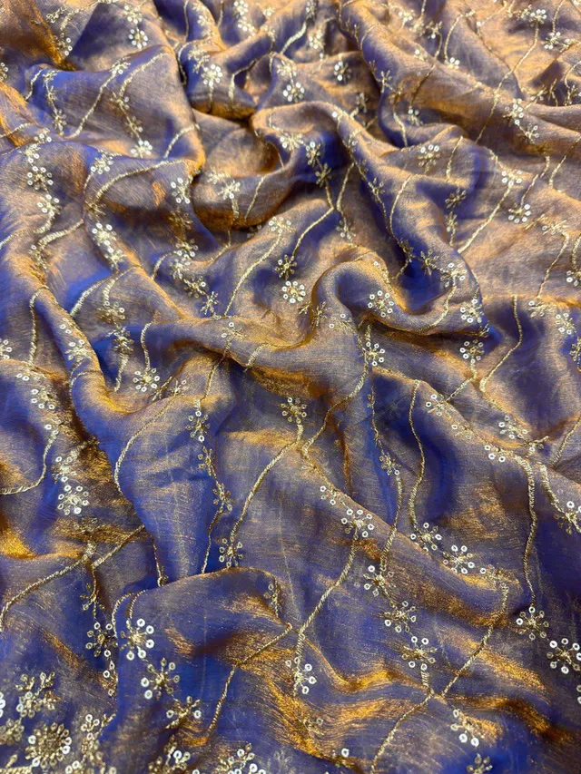 Beautiful Super Trending Sequins Saree Collection - View 6