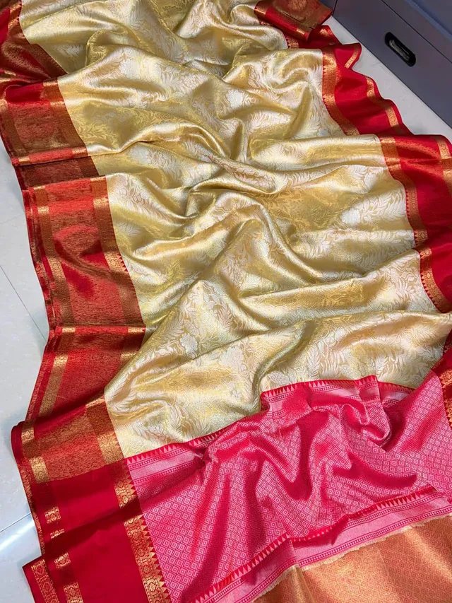 Designer Banarasi Warm Silk Saree for weddings