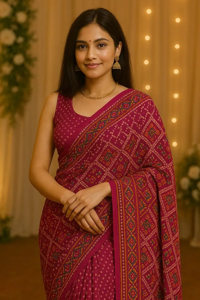 Best sarees for office wear - Professional elegance