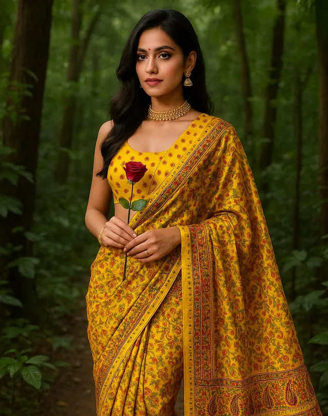 Lightweight Saree for Daily wear and Party Functions. - View 2