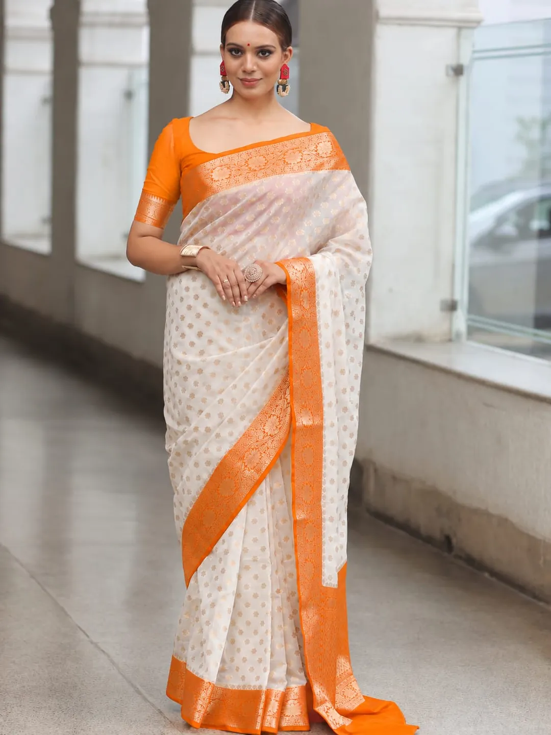 ✨ BANARSI DAYBAL GEORGETTE SAREE ✨ - Premium Daybal Georgette Saree Online India - Buy at ₹1899 - Image 1