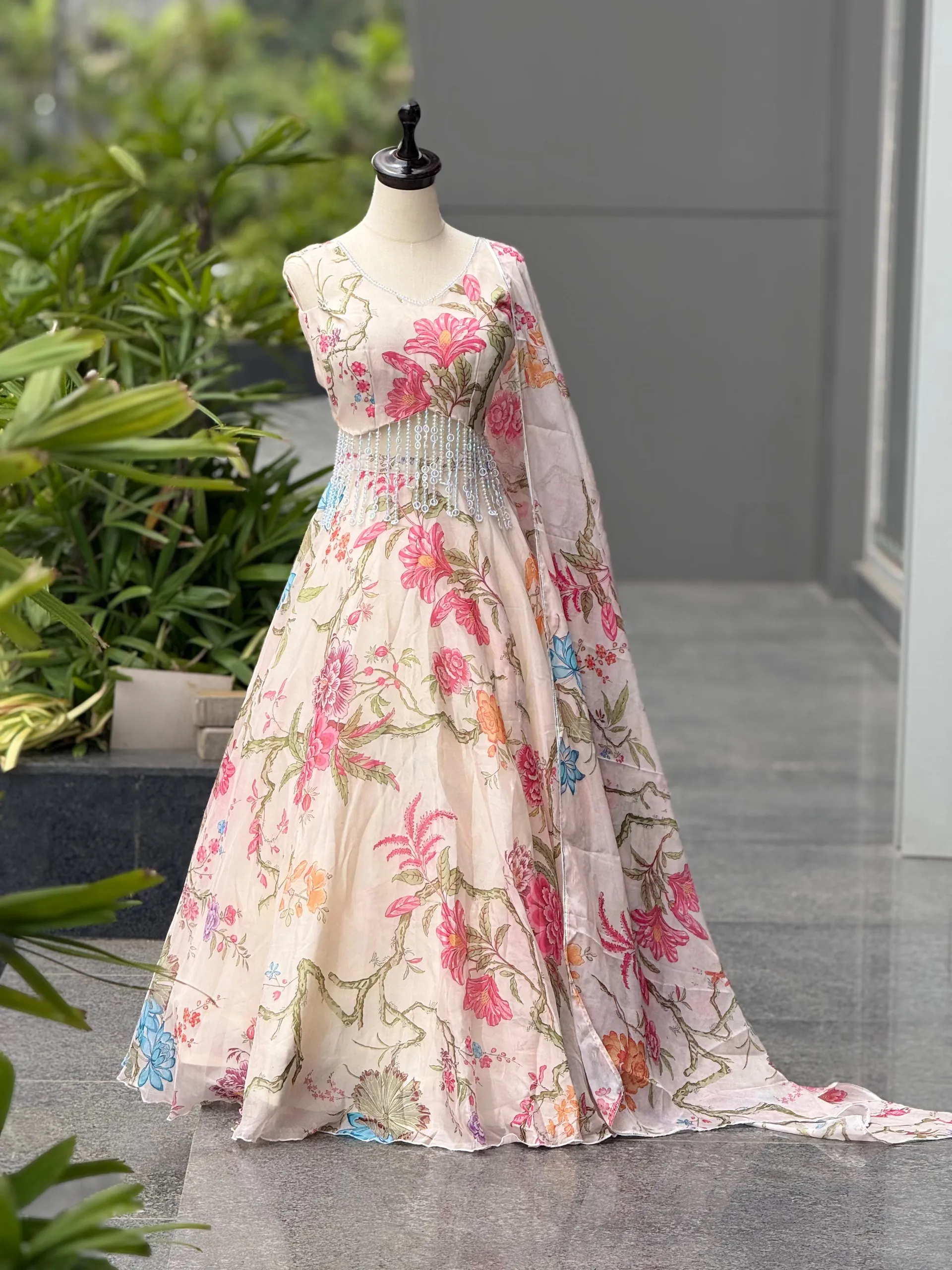 Exclusive Corset Lehenga Set – Real Shoot Design - View 5