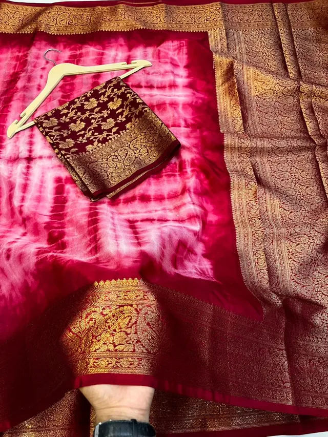 Banarasi Warm Soft Silk Saree – From the City of Banaras