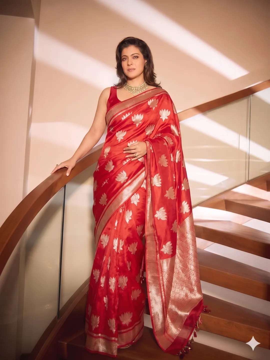 KAJOL MA’AM Inspired Banarasi Silk Collection - Banarasi Silk Saree