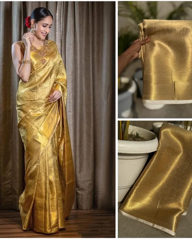 Banarasi Soft Tissue Silk Saree Collection