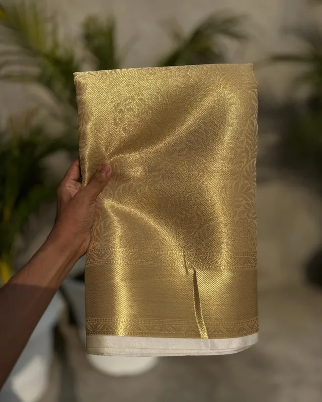 Banarasi Soft Tissue Silk Saree Collection - View 3