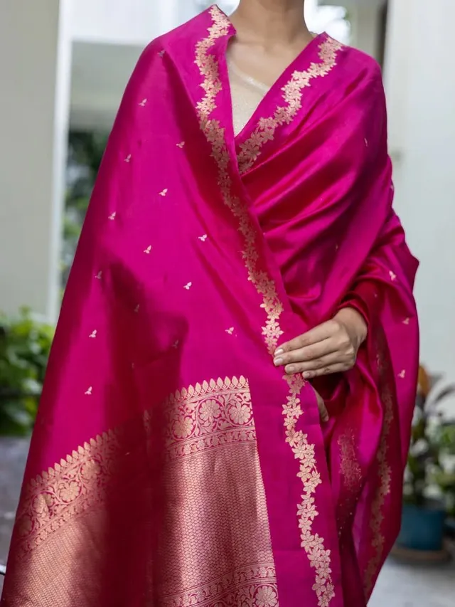 New Premium Collection – Banarasi Rao Mango Soft Silk Saree