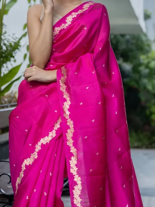 New Premium Collection – Banarasi Rao Mango Soft Silk Saree - View 2