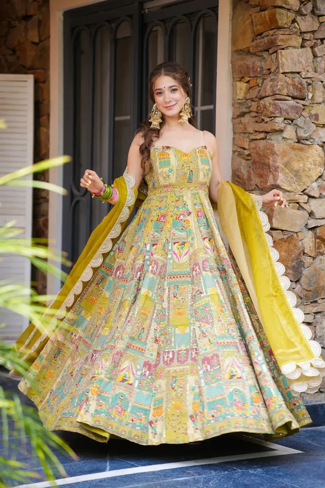 EXCLUSIVE SHOOT DESIGN – ANARKALI GOWN LAUNCH
