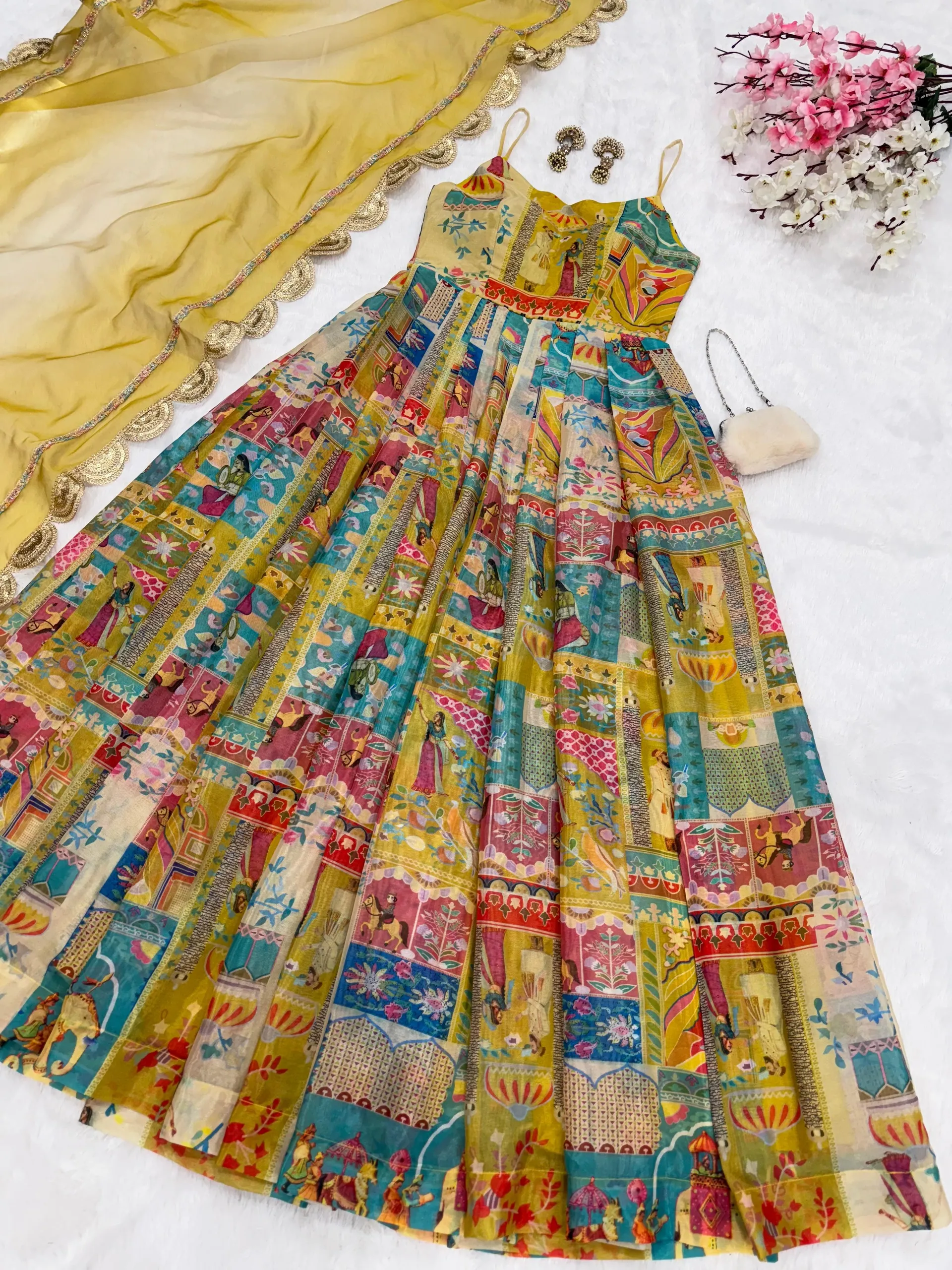 EXCLUSIVE SHOOT DESIGN – ANARKALI GOWN LAUNCH - View 6