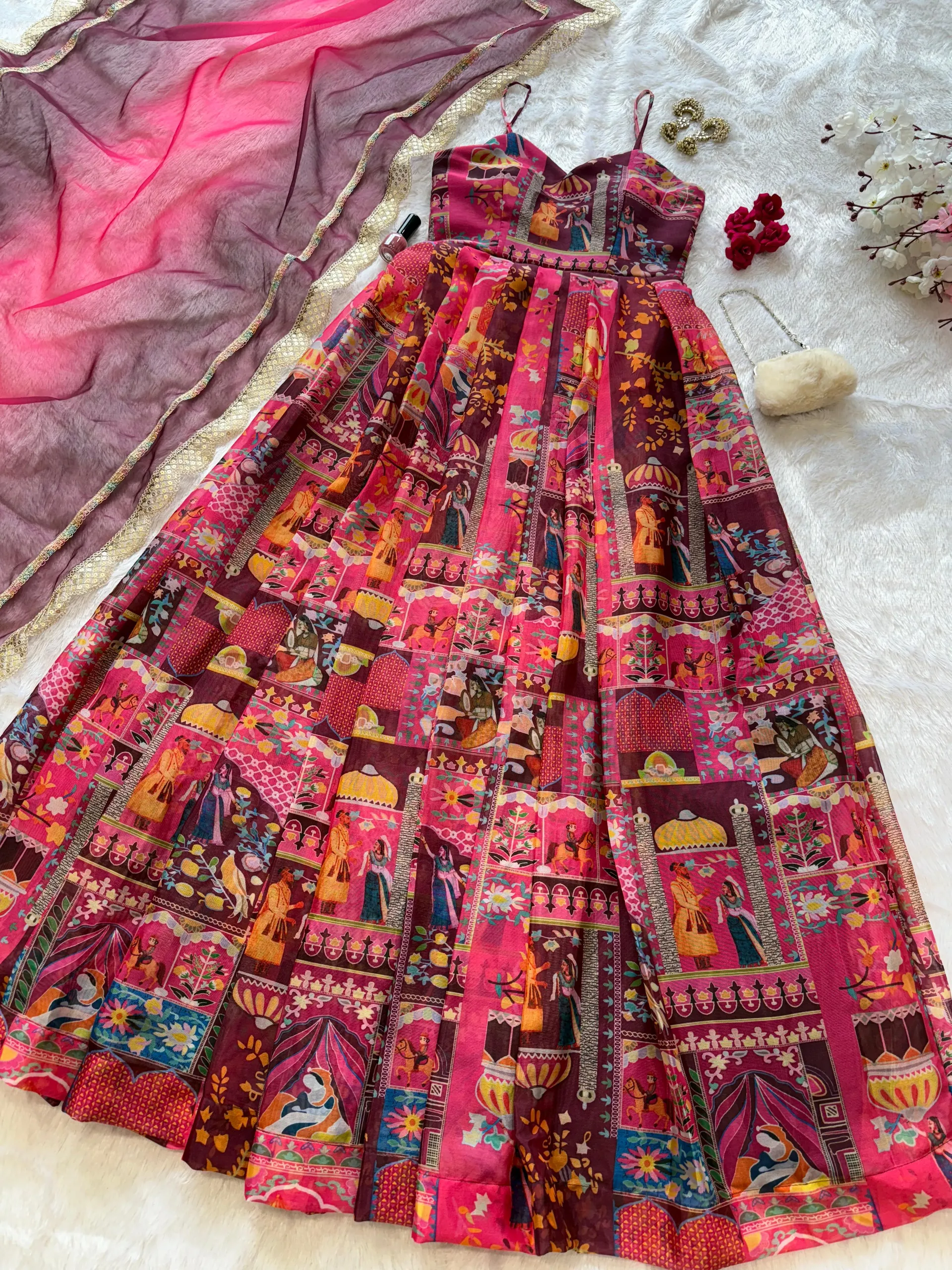 ANARKALI GOWN LAUNCH - Red