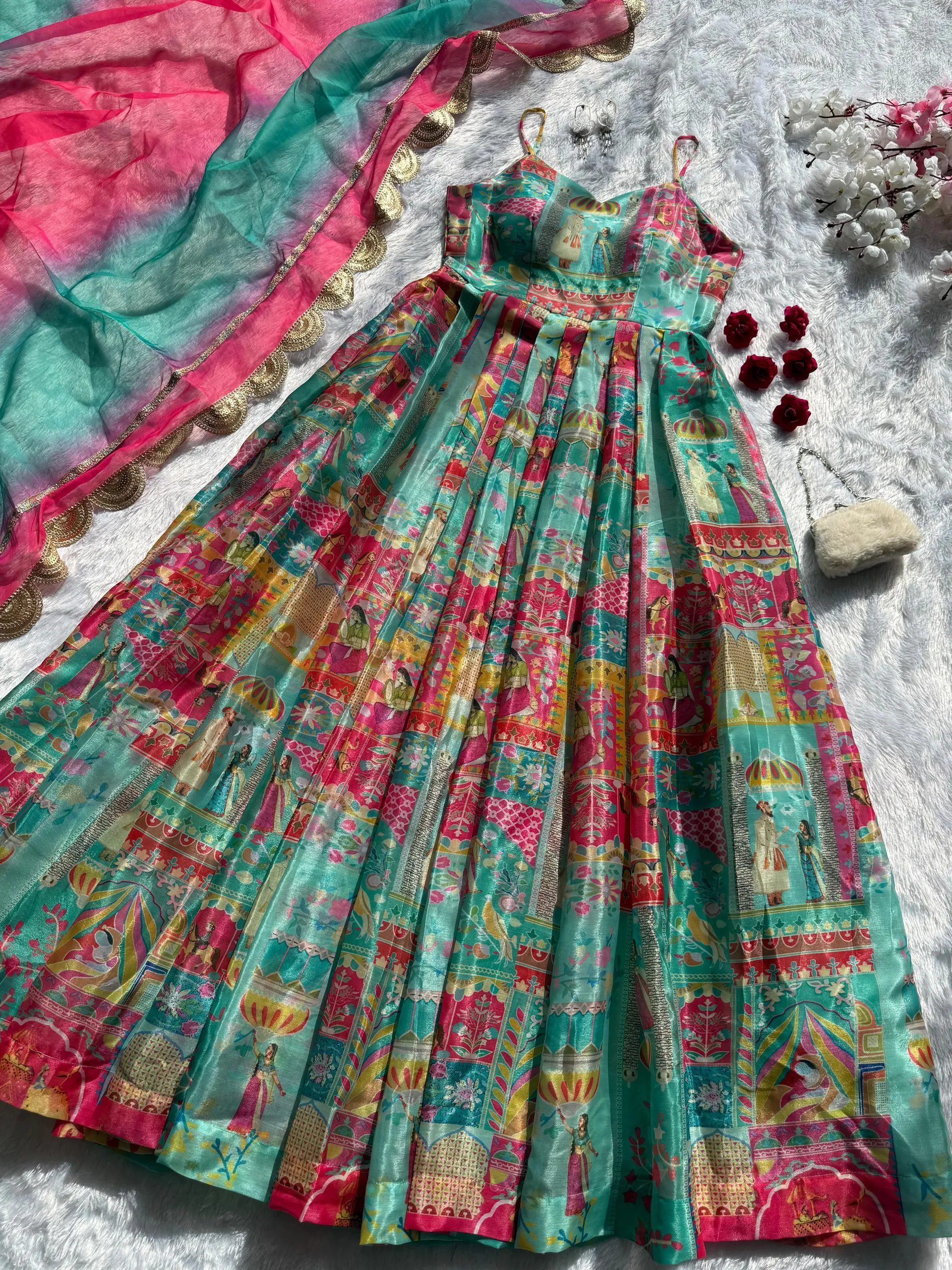 ANARKALI GOWN LAUNCH with Dupatta - View 4