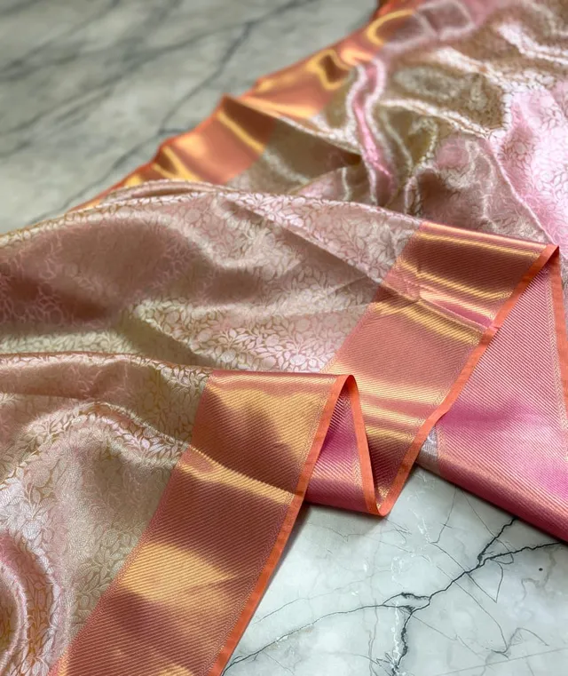 Banarasi Tissue Soft Saree - View 4