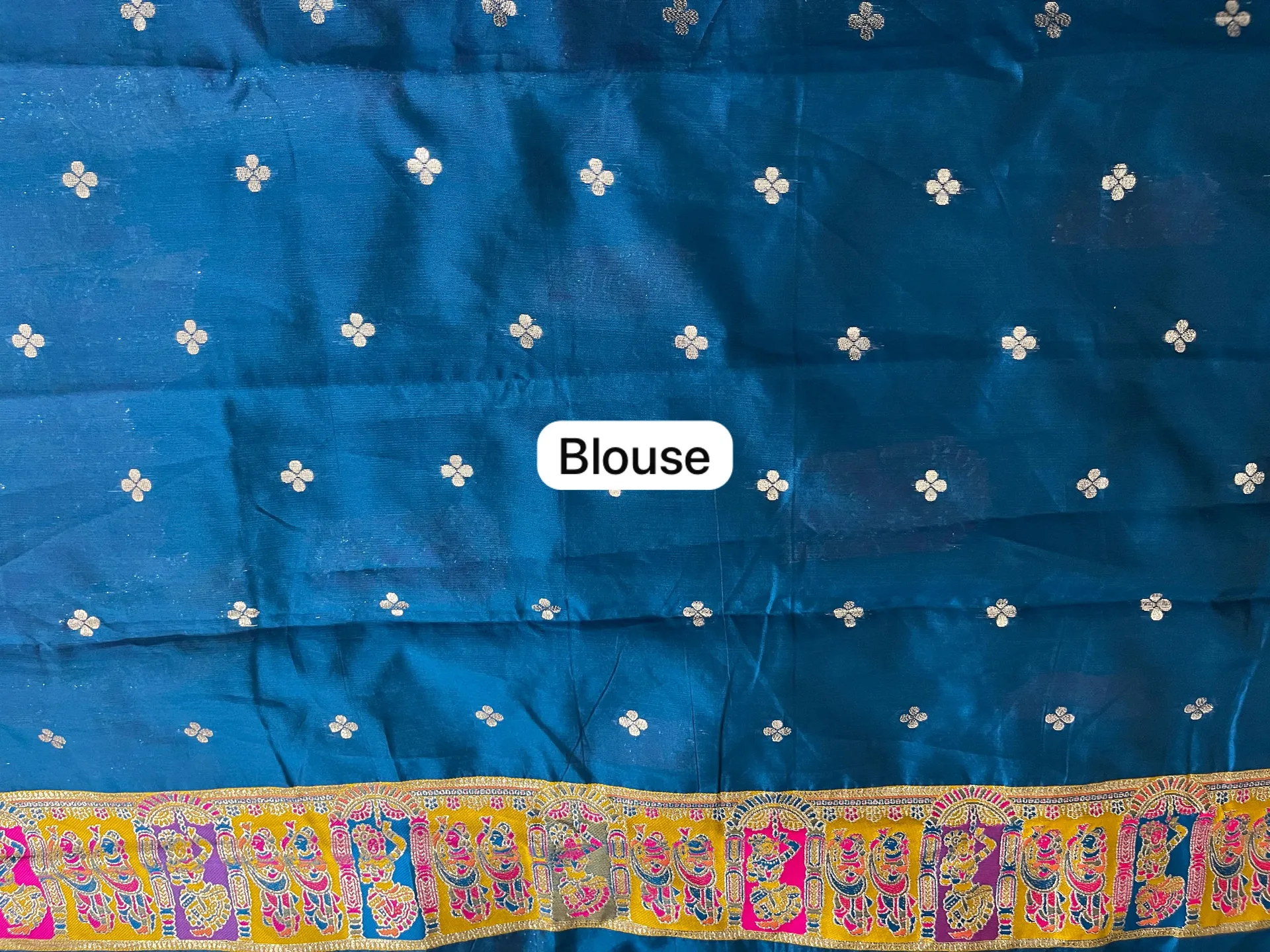 Pashmina Pure Meenakari Weaving Silk Saree - View 3