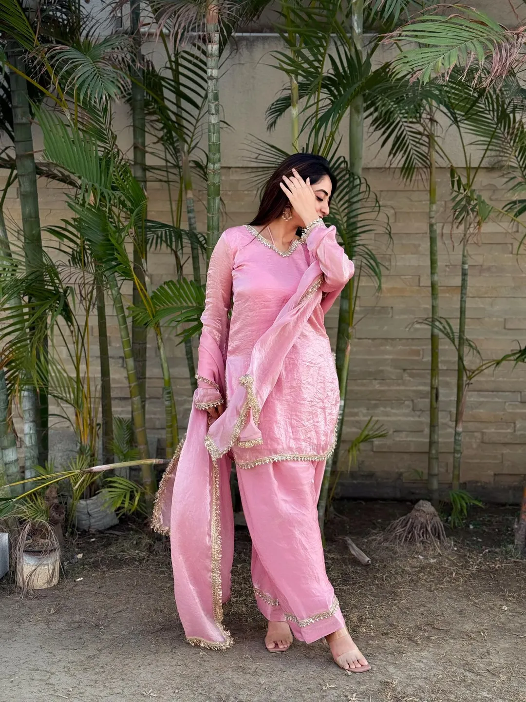 Designer Farsi Salwar Set – Elegant Ethnic Wear - View 2