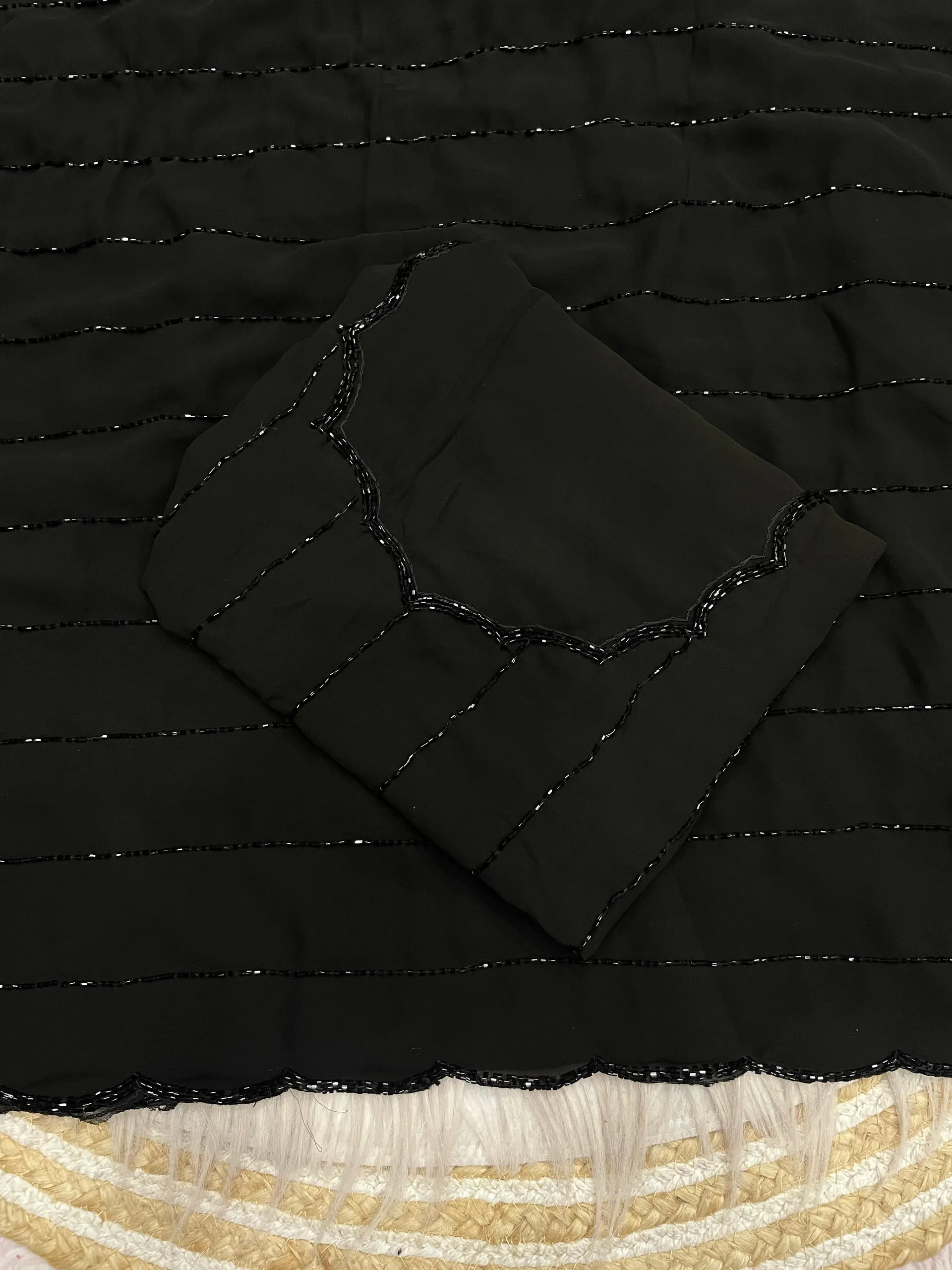 Premium Black Designer Saree - View 7