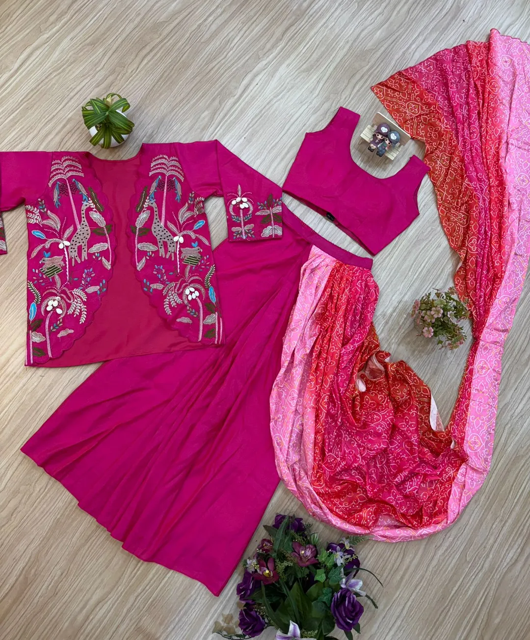 Indo-Western Drape Saree - View 6