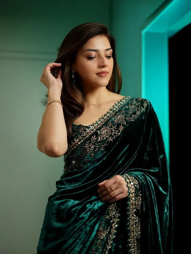 Beautiful Velvet Saree Collection – Special Edition - View 3