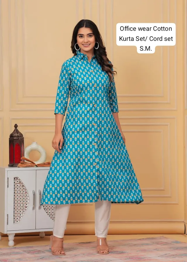 Premium Kurti Pant Set – Office & College Wear