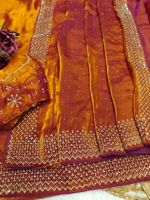 Fancy Designer Space Silk Saree - View 3