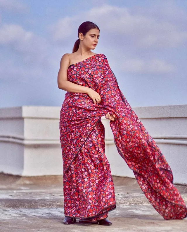 Designer Japan Satin Saree - View 2