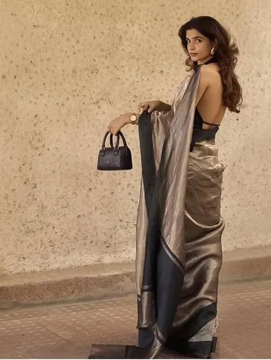 Banarasi Soft Tissue Silk Saree – Fresh Launch - View 2