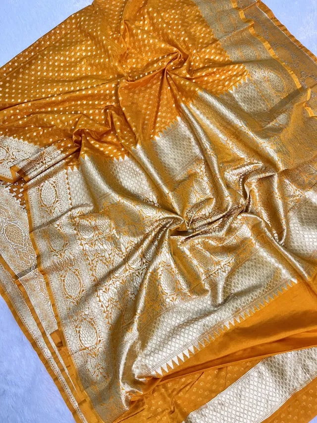Banarasi Soft Semi Kataan Silk Saree