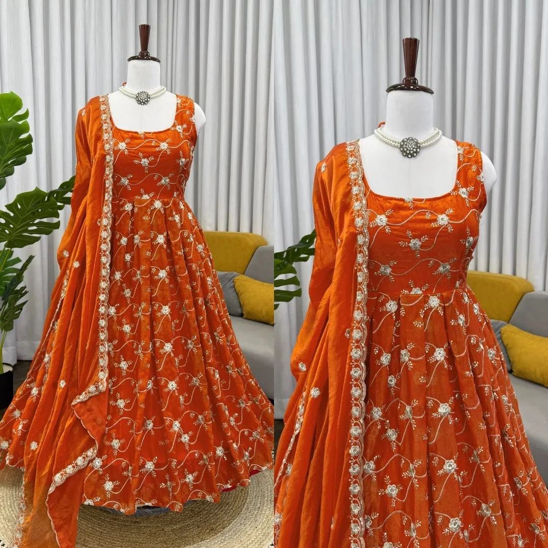 Designer Anarkali Set – Elegant Ethnic Wear