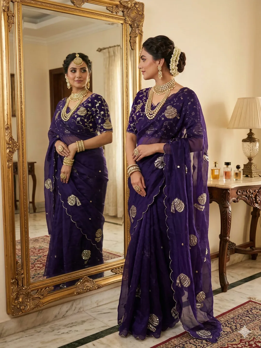 New Designer Saree Launch – MATKA Catalog - Pure Soft Fandy Satin Silk Saree Online India - Buy at ₹1899 - Image 1