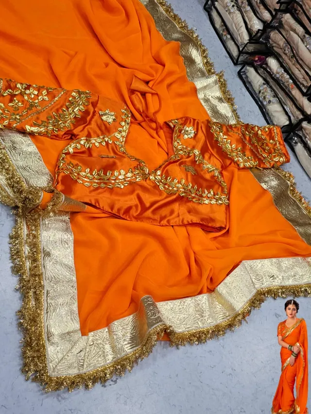 New Premium Launch – Rashmi Desai Inspired Saree - View 9
