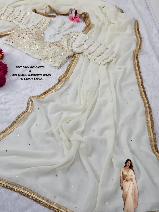 New Premium Launch – Sonam Bajwa Inspired Saree - View 4