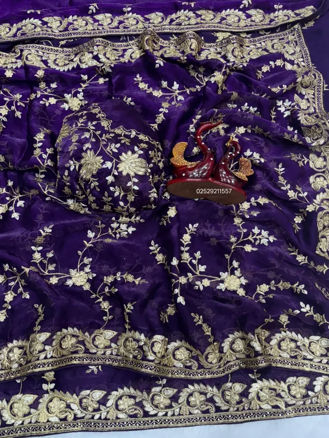 Premium Designer Sequin Saree Collection - View 2