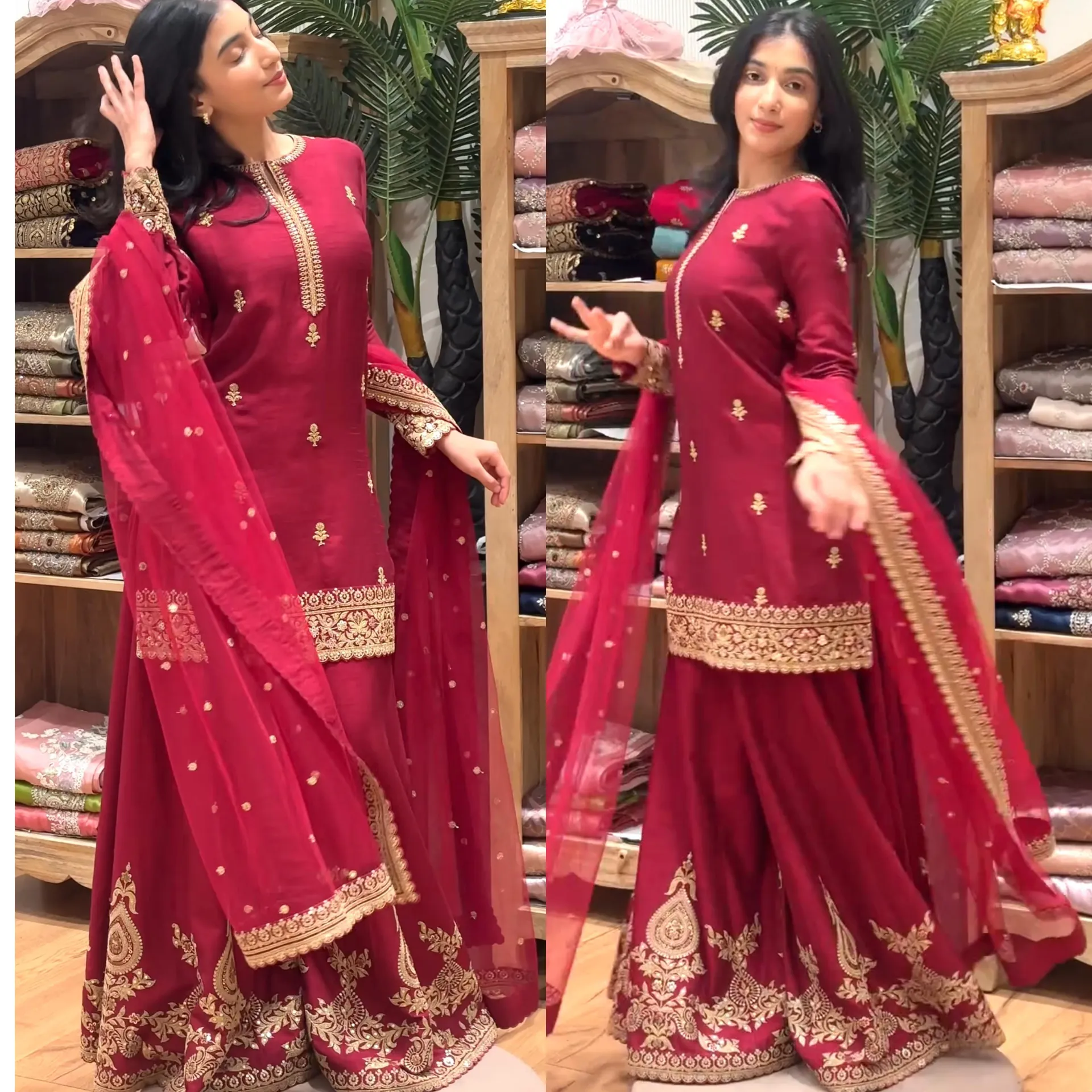 Style Code: 6464 | All-New 5000 Series - Premium Chinon Silk Saree Online India - Buy at ₹2099 - Image 1
