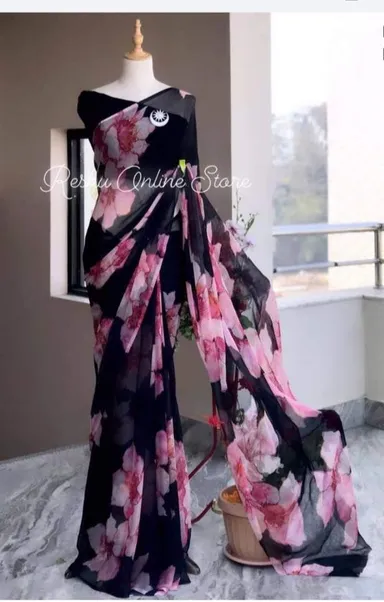 New Launch – Party Wear Collection - Georgette Saree Online India - Buy at ₹999 - Image 1
