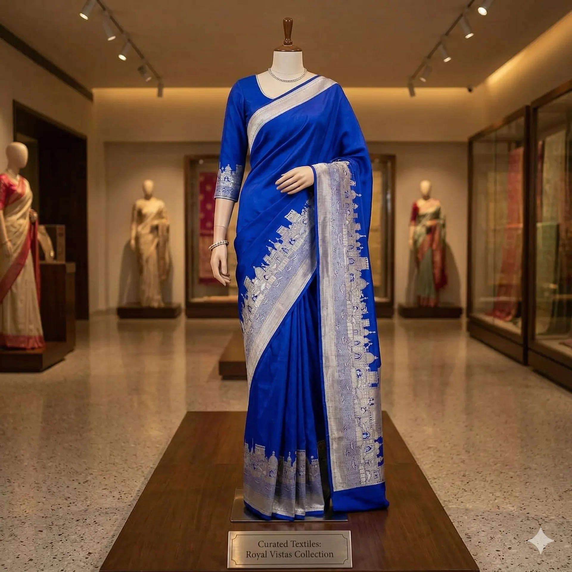 Banaras Ganga Ghat Saree – Timeless Elegance