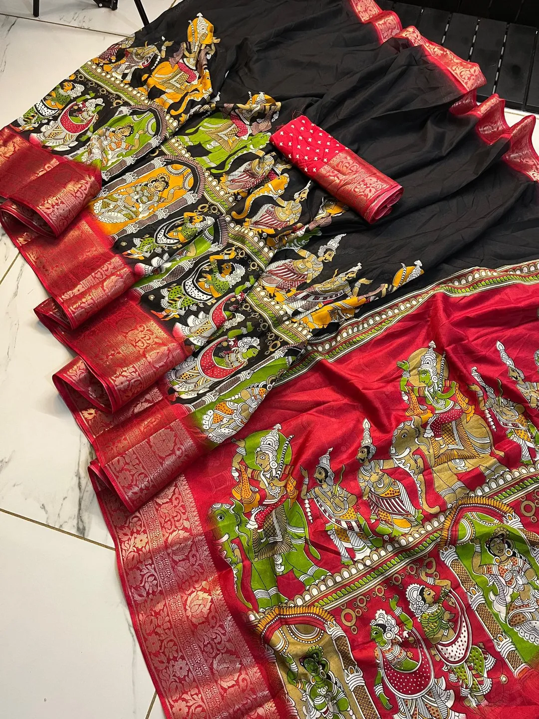 Super Dola RECCO Zari Saree – New Uniform Collection - View 2