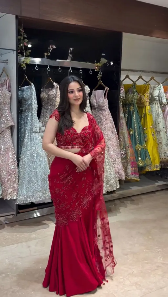 6000 Series Premium Collection – Lehenga Saree - View 2