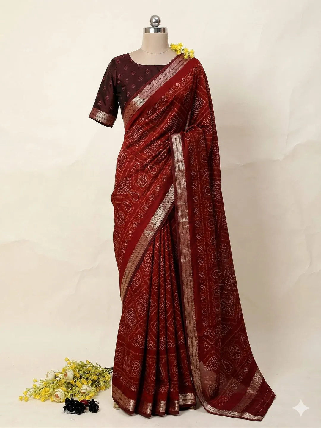 Premium Mangalagiri Viscose Silk Saree