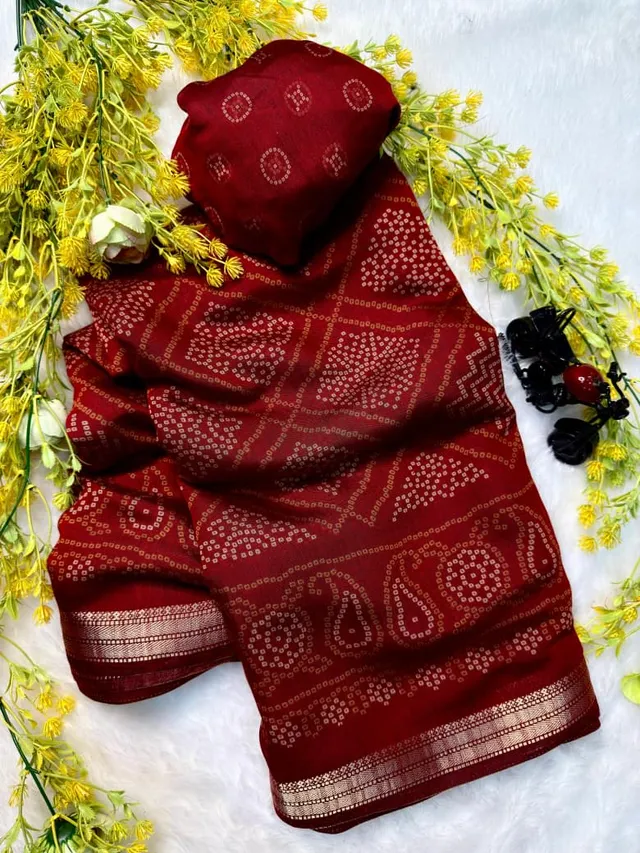 Premium Mangalagiri Viscose Silk Saree - View 2