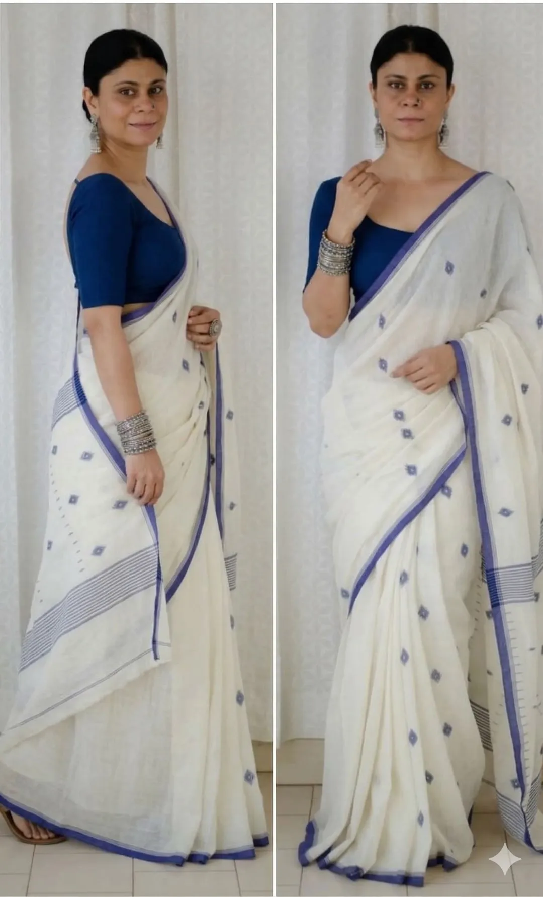 New Launch – Chanderi Cotton Printed Saree - View 2