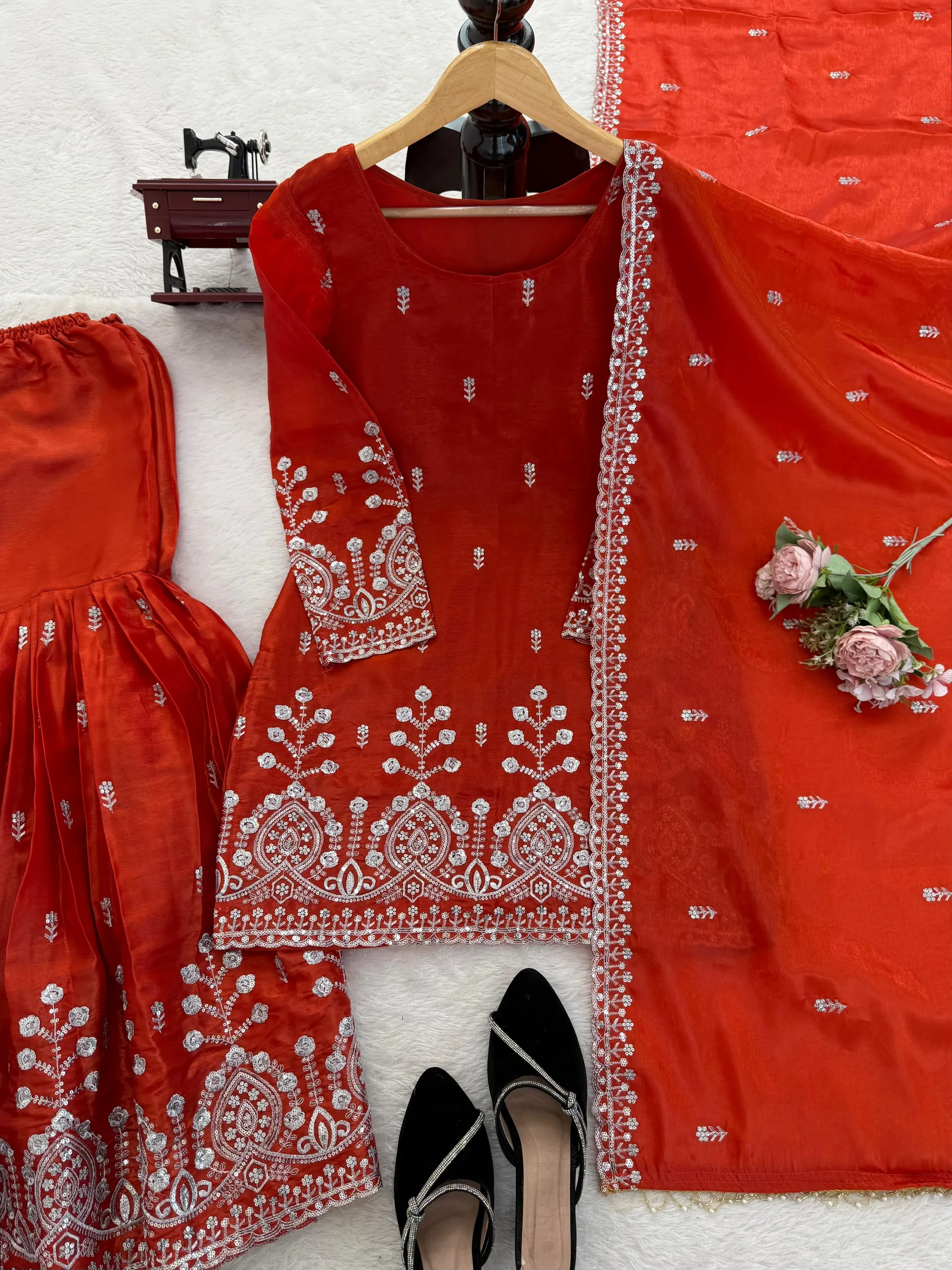 Designer Sharara Set – Elegant Ethnic Wear - View 3