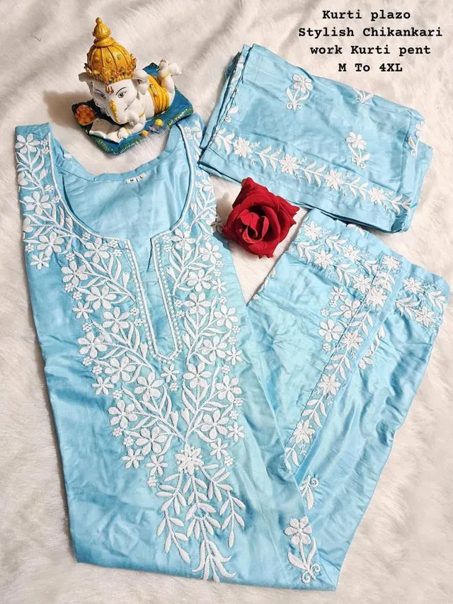 Designer Top & Palazo set - View 2