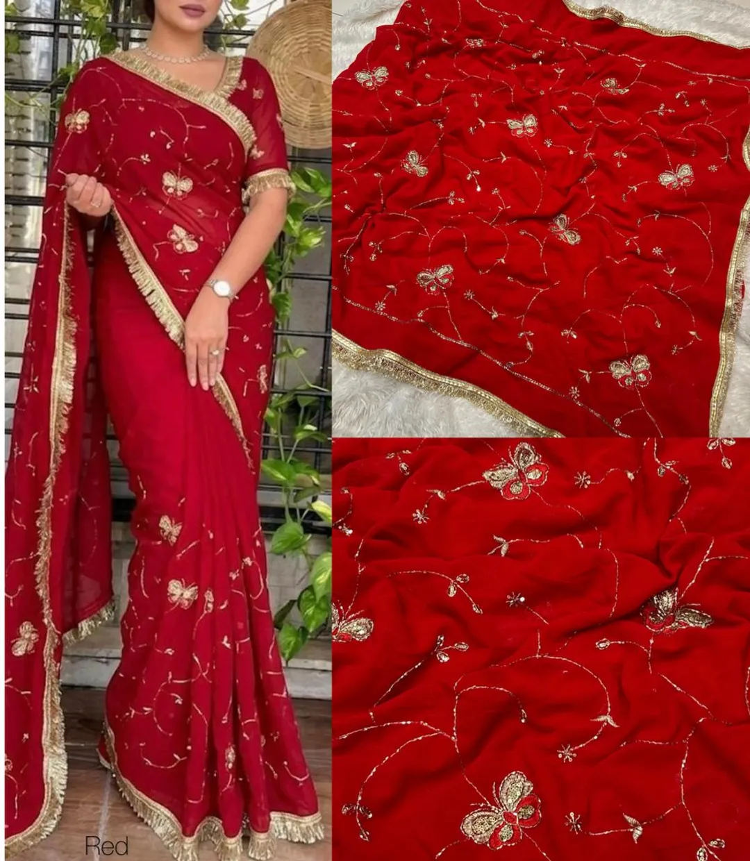 Best sarees for Karwa Chauth - Red & Maroon Collection